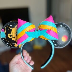 Disney World Lightyear movie themed Minnie mouse ears